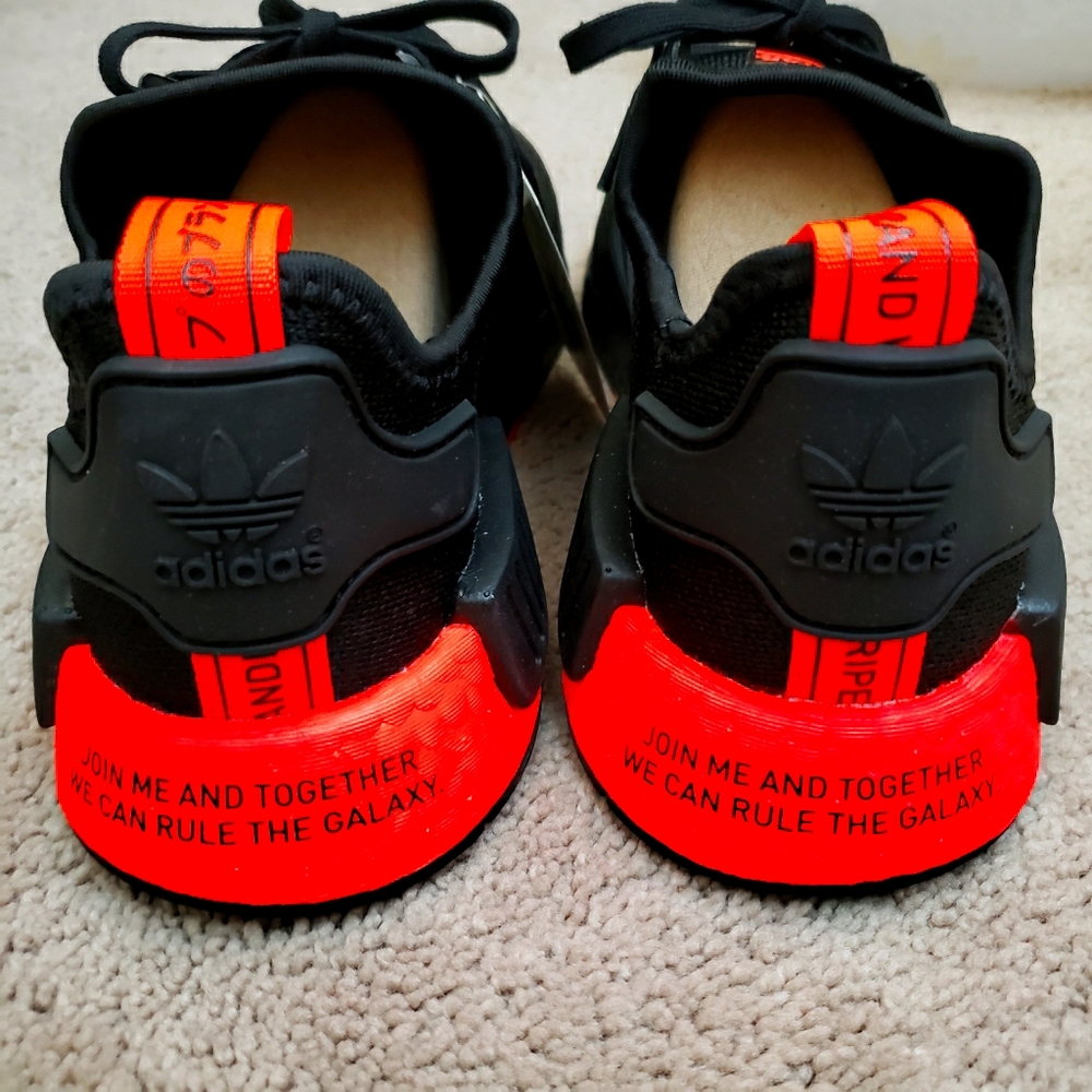 Adidas NMD R1 Star Wars Darth Vader Athletic Shoes - Picture 11 of 12